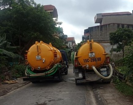 hút hầm cầu huyện bầu bàng