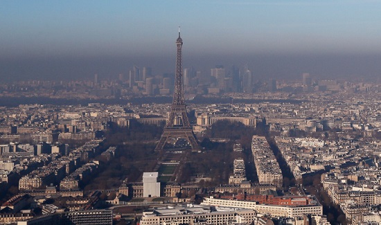 thủ đô paris hứng chịu ô nhiễm môi trường