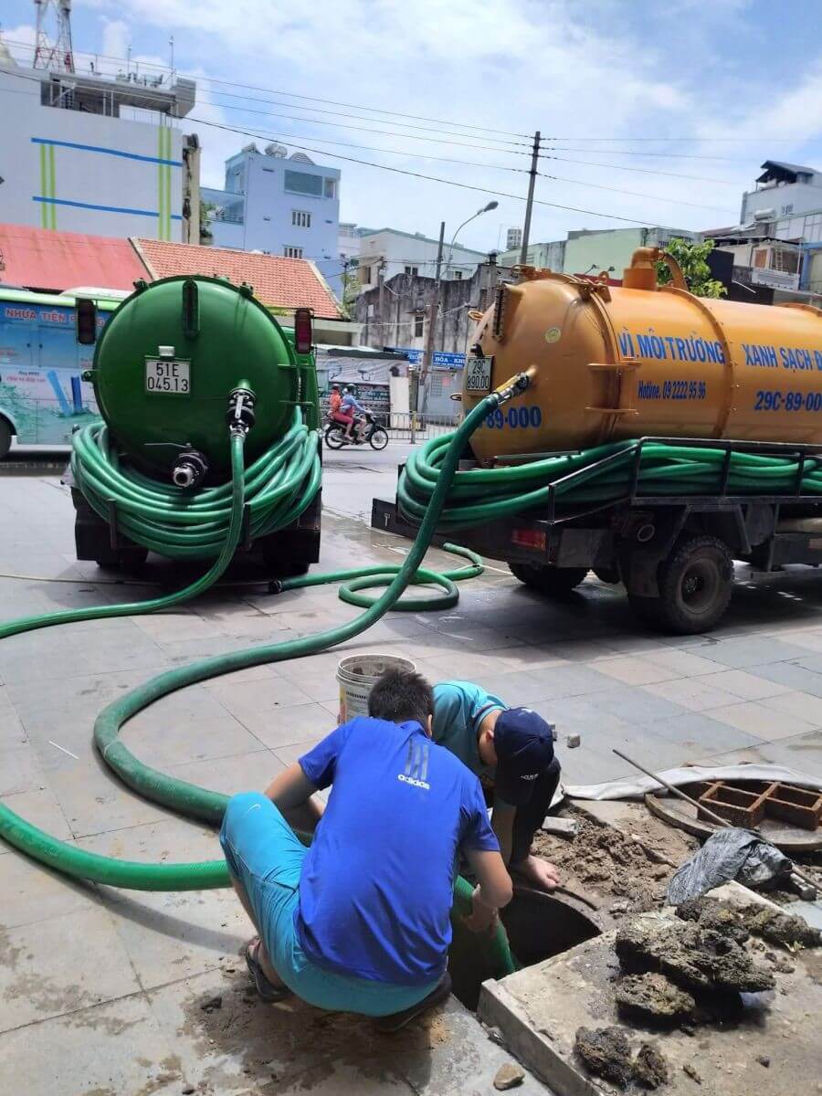 Công ty Nhật Quang chuyên cung cấp dịch vụ rút hầm cầu, thông cống nghẹt