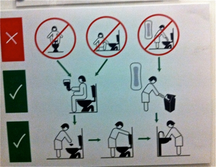Hướng dẫn cách sử dụng nhà vệ sinh đúng cách nhất
