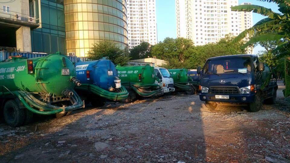 công ty Nhật Quang cung cấp dịch vụ hút hầm cầu quận Ninh Kiều