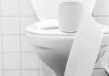 Giấy vệ sinh có thể gây đầy hầm cầu nhanh