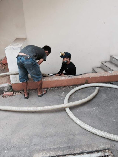 Quy trình của dịch vụ hút hầm cầu tại công ty Nhật Quang